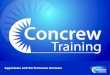 Concrew training appraisals and performance reviews