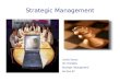 Stratetic Management by Arafat Hasan