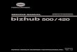 Bizhub 500_420 Service Manual Main Body&Options