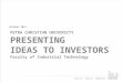 140930 fti how to present your idea to your future investor_slide share