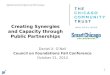 Creating Synergies and Capacity through Public Partnerships