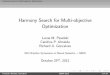 Harmony Search for Multi-objective Optimization - SBRN 2012