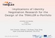 Implications of Identity Negotiation Research for the Design of the TRAILER e-Portfolio