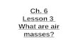 4th Grade-Ch. 6 Lesson 3 what are air masses