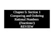 Chapter 5 Sections 1 And 2 Review