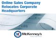 Online Sales Company Relocates Corporate Headquarters - - A BIM Case Study