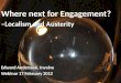 Edward Andersson: "Where next for engagement?"