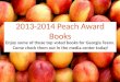 2013 2014 peach award books