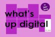 What's up Digital #13 - by ELAN