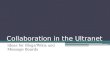 Collaboration in the ultranet