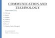 COMMUNICATION USING TECHNOLOGY