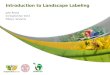 Introduction to landscape labeling for Mbeya, Tanzania