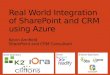 SharePoint 2013 and CRM Integration using Azure