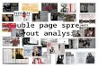 Becky double page spread  magazine analysis