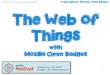 The Web of Things with Mozilla Open Badges