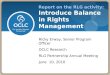Report on the outcome of the RLG activity: Introduce Balance in 