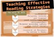 Teaching Reading Comprehension