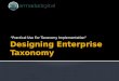 Designing Enterprise Taxonomy
