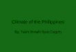 Climate of the philippines h