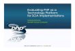 Evaluating PHP as a technology platform for SOA implementations