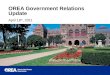 OREA Government Relations Update