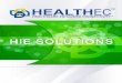 HEALTHEC HIE framework - Helping Healthcare Organizations to Achieve Seamless Clinical Integration