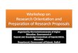Research orientation nme ict kcg workshop presentation