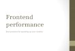 Frontend performance
