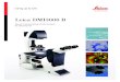 Microscopes - Leica Inverted Microscopes brochure supplied by RI UK and Ireland