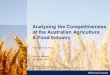David Dyer, McKinsey & Company - Opening Keynote Address: Analysing the Competitiveness of the Australian Agriculture Industry