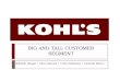 Kohl's Big and Tall Marketing Proposal