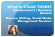 Stage Three Services for Business Owners and Entrepreneurs