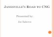 Natural Gas Roundtable - City of Janesville Presentation