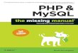 PHP & MySQL : The Missing Manual by Brett McLaughlin (2nd Edition)
