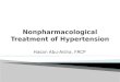 Nonpharmacological Treatment of Hypertension
