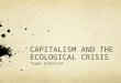 Capitalism and the ecological crisis