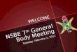 Texas NSBE - 7th General Body Meeting (2010-2011)