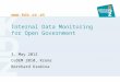 Open Government Implementation Model - Internal Data Monitoring - CeDEM 2012