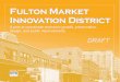 Fulton Market Innovation District Plan Draft: Part One (May 2014)