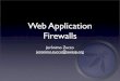 Introducão a Web Applications Firewalls