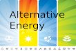 Alternative energy syngas