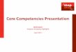 The Shop Shop, Inc. - Core Competencies (Hispanic Shopper Highlights)