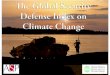 The Global Security and Defense Index on Climate Change - Preliminary Results