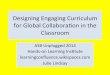 Designing engaging curriculum for global collaboration in the classroom