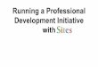 Running a Professional Development Initiative with Google Sites