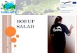Boeuf salad