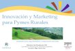 Innovación y Marketing para Pymes Rurales 2013