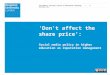 Don’t affect the share price': social media policy in HE as reputation management