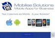 Mobilise solutions - Mobile apps and html 5 mobile websites for small and medium businesses