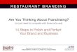 14 Steps to Branding a Restaurant Franchise